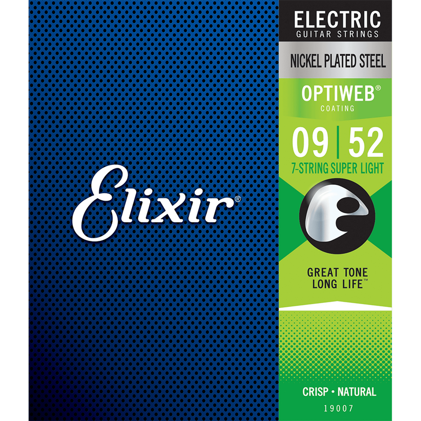 Elixir 19007 Optiweb 7-String Electric Super Light 9-52 - Joondalup Music Centre