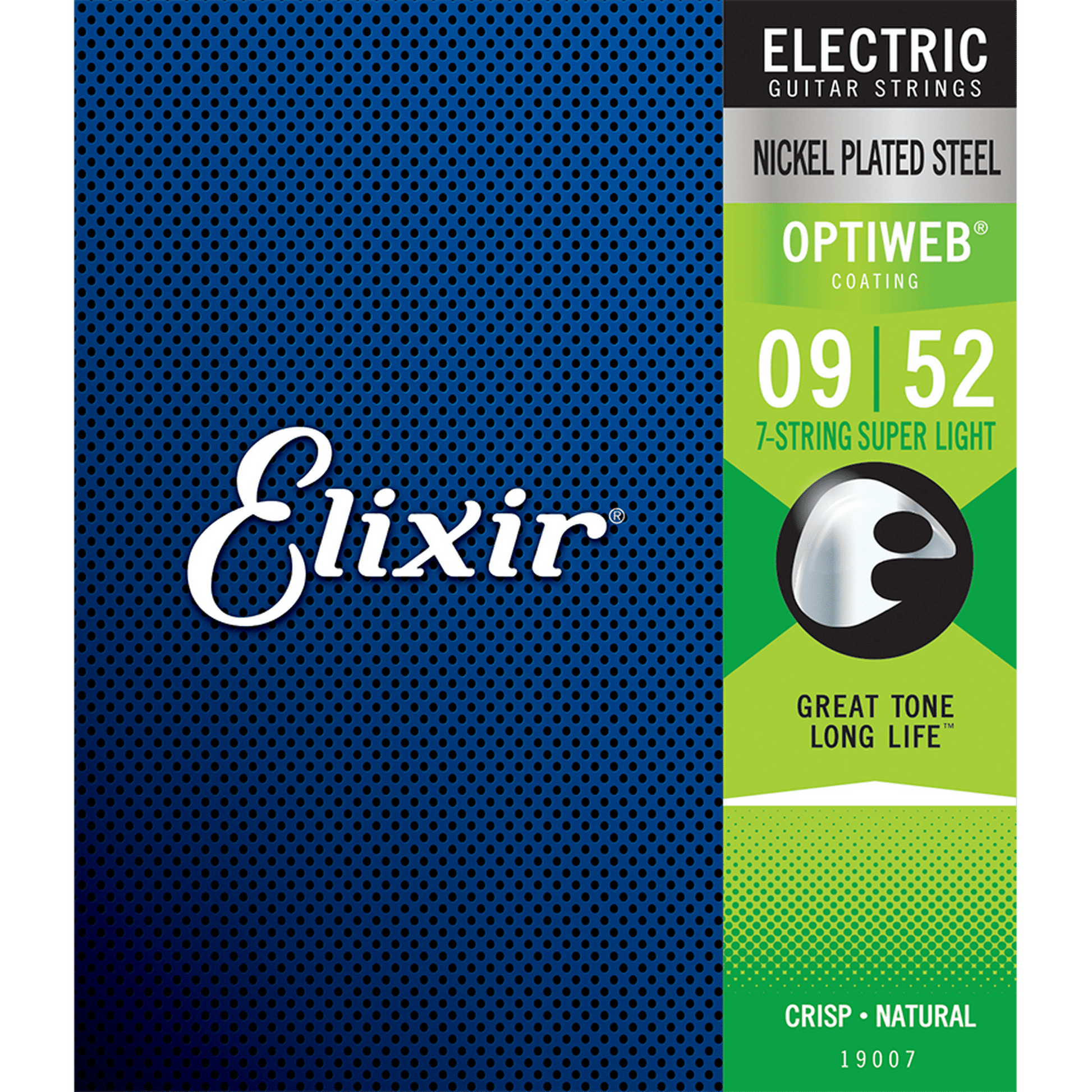 Elixir 19007 Optiweb 7-String Electric Super Light 9-52 - Joondalup Music Centre
