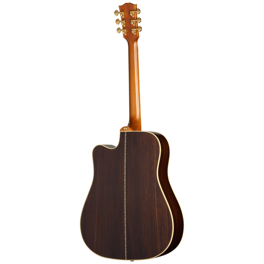 Epiphone Hummingbird Deluxe EC Acoutic Electric Guitar w/case - Natural