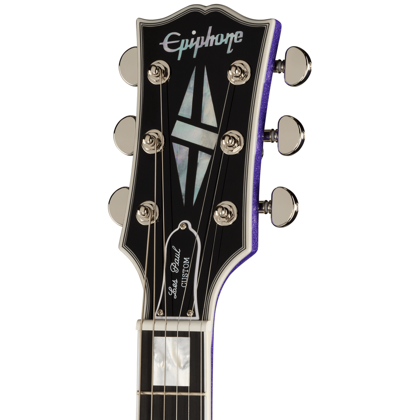 Epiphone Inspired by Gibson Les Paul Custom Electric Guitar - Amethyst Sparkle