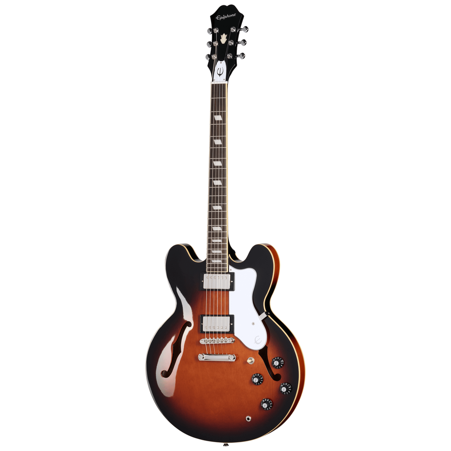 Epiphone Bonehead Riviera Electric Guitar - Dark Tobacco Burst