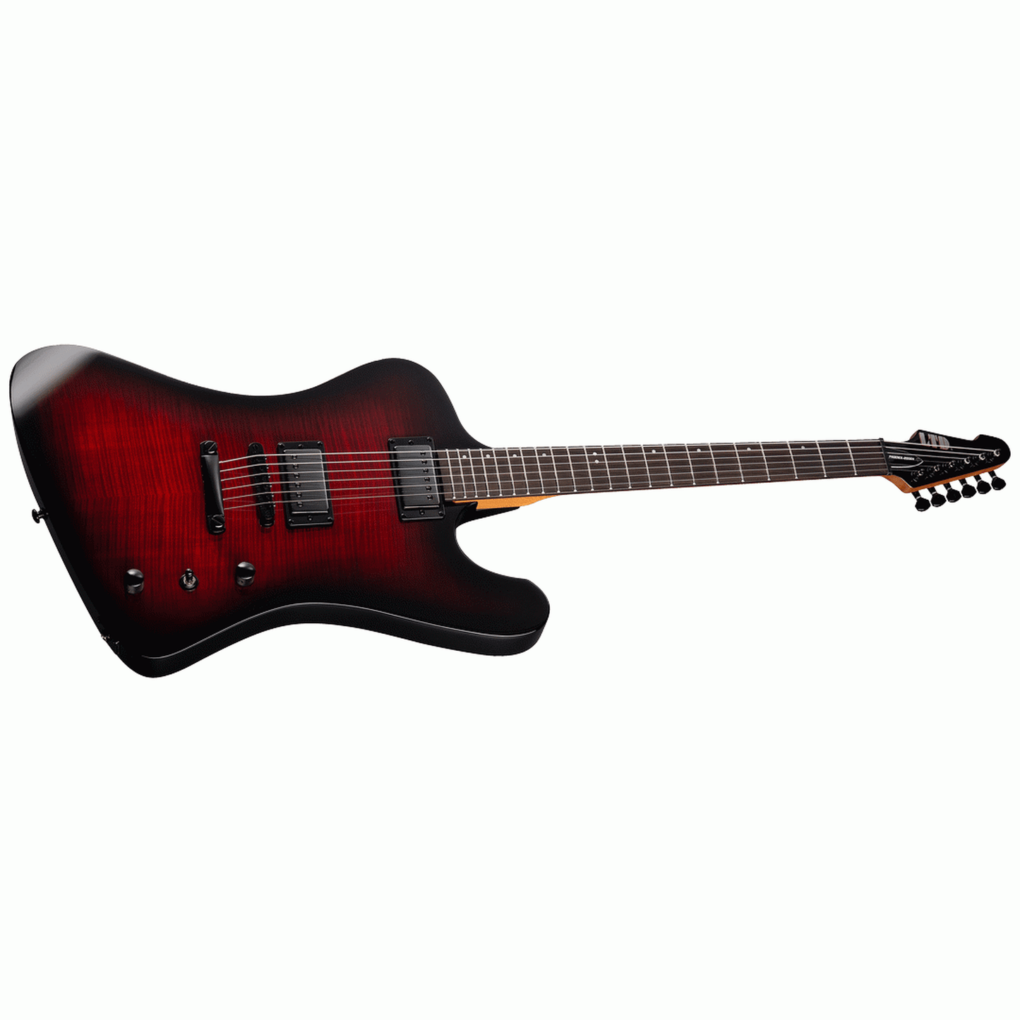 ESP LTD PH-X200DX Electric Guitar - Red Burst 3