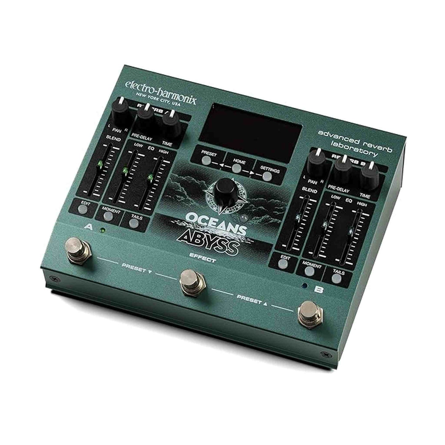Electro-Harmonix Oceans Abyss Advanced Reverb Laboratory Effects Pedal from Joondalup Music Centre 4