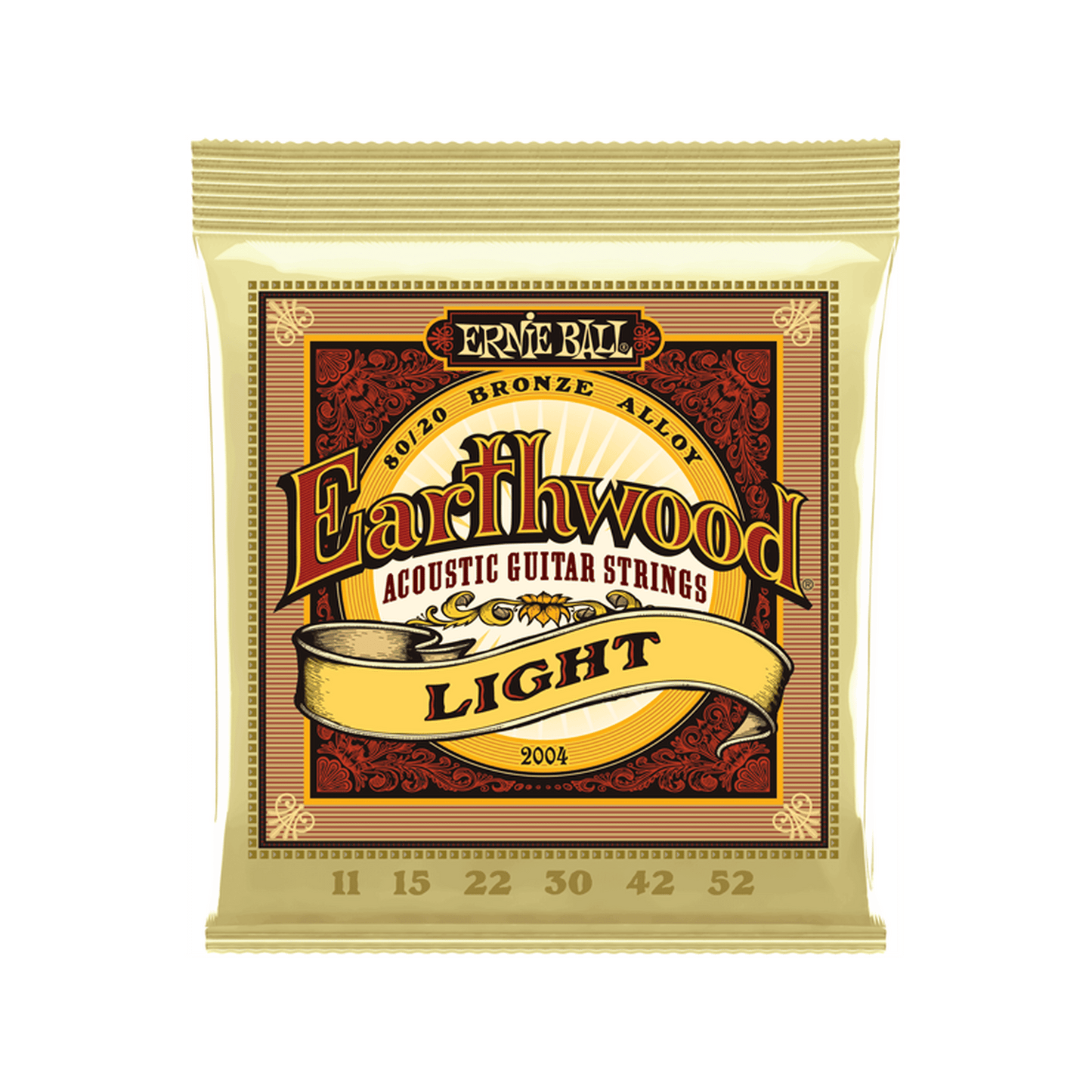 Ernie Ball Earthwood 80/20 Acoustic Guitar Strings - 11-52 from Joondalup Music Centre