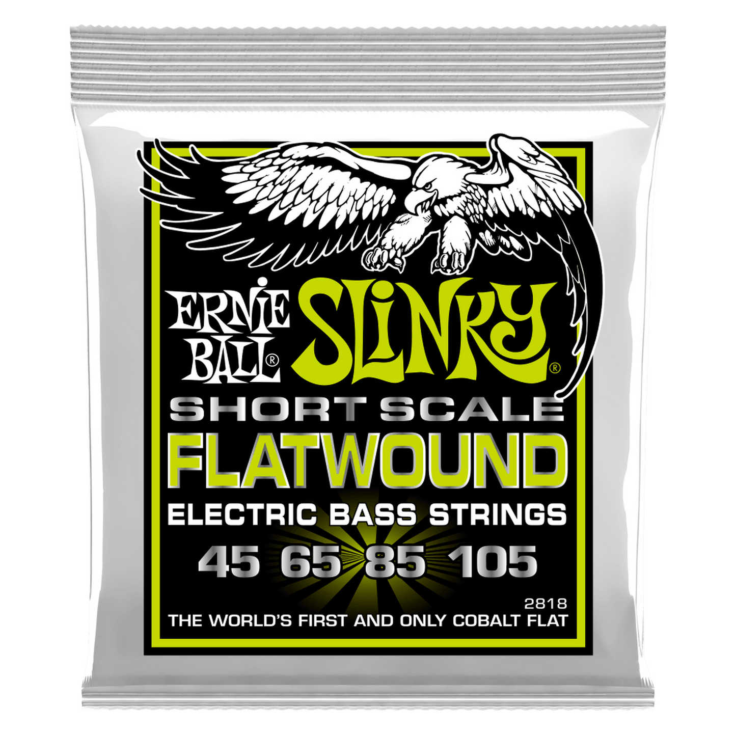 Ernie Ball Regular Slinky 45-105 Flatwound Bass Strings - Short Scale from Joondalup Music Centre