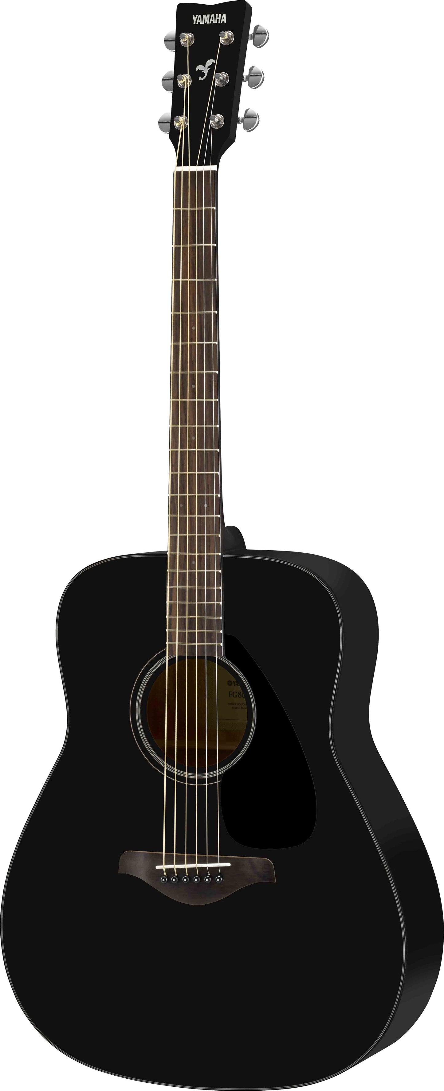 Yamaha FG800 Acoustic Guitar - Black