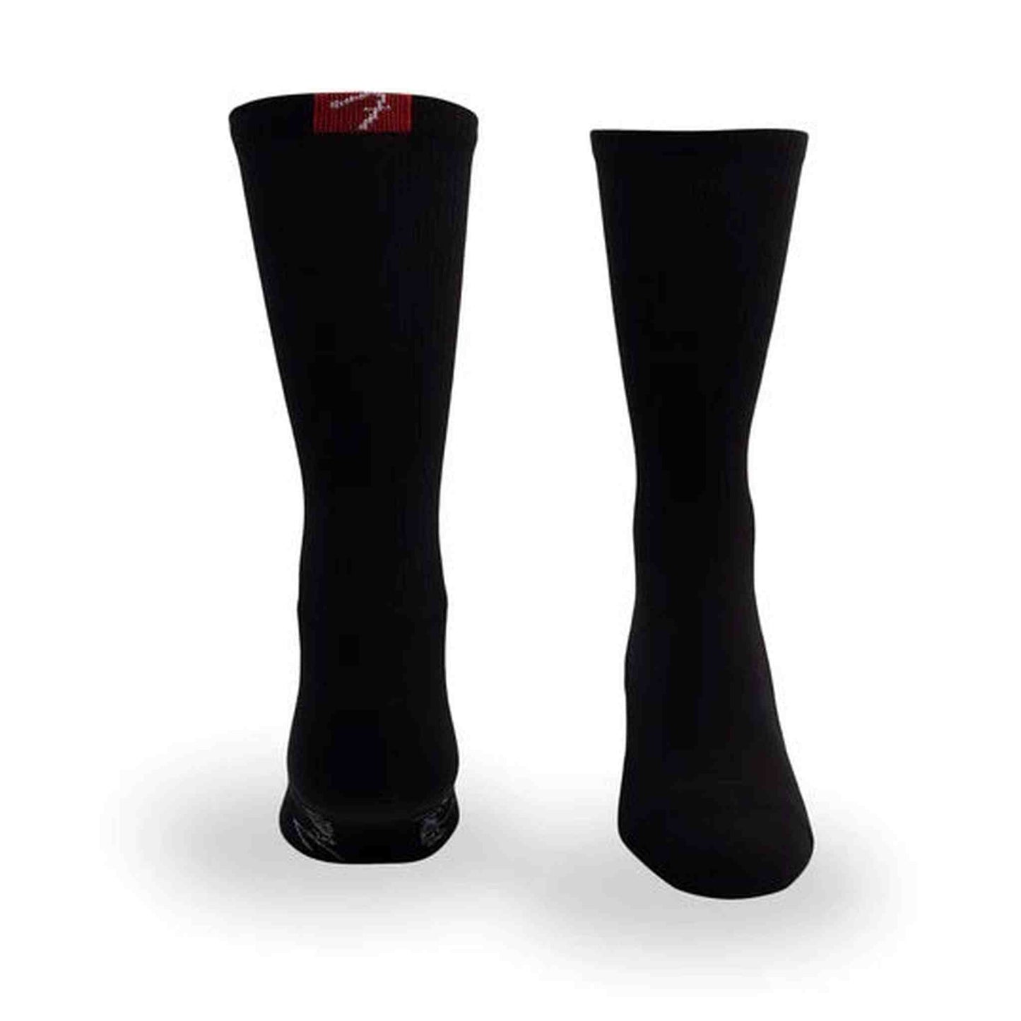 Fender Back Tab Crew Black Lge - 3 Pack Socks-APPAREL-Joondalup Music Centre