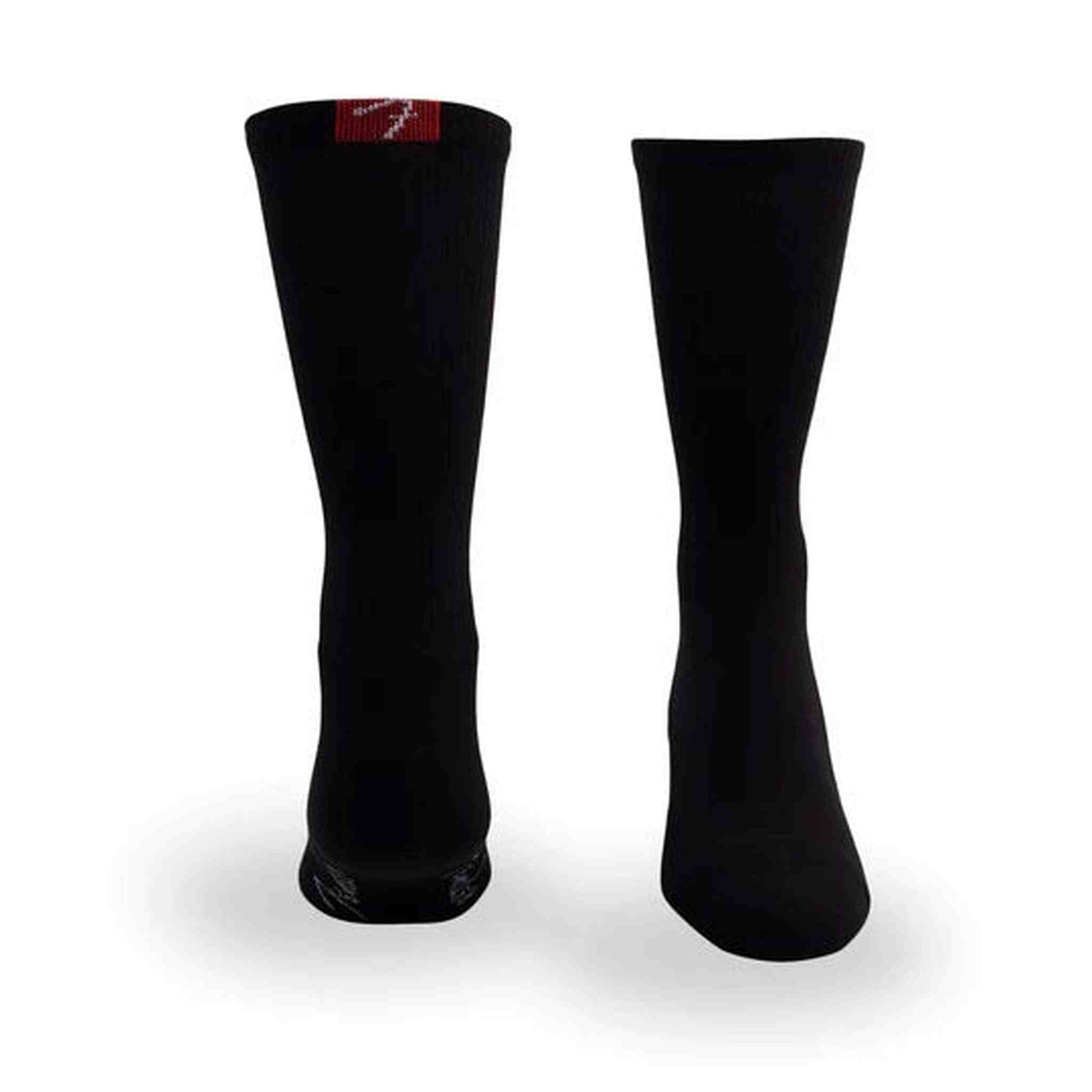 Fender Back Tab Crew Black Lge - 3 Pack Socks-APPAREL-Joondalup Music Centre