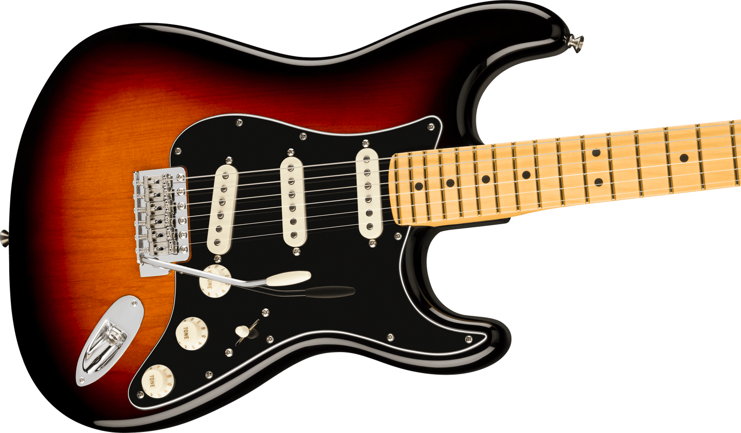Fender American Professional Classic Stratocaster Electric Guitar - 3 Tone Sunburst from Joondalup Music Centre 4