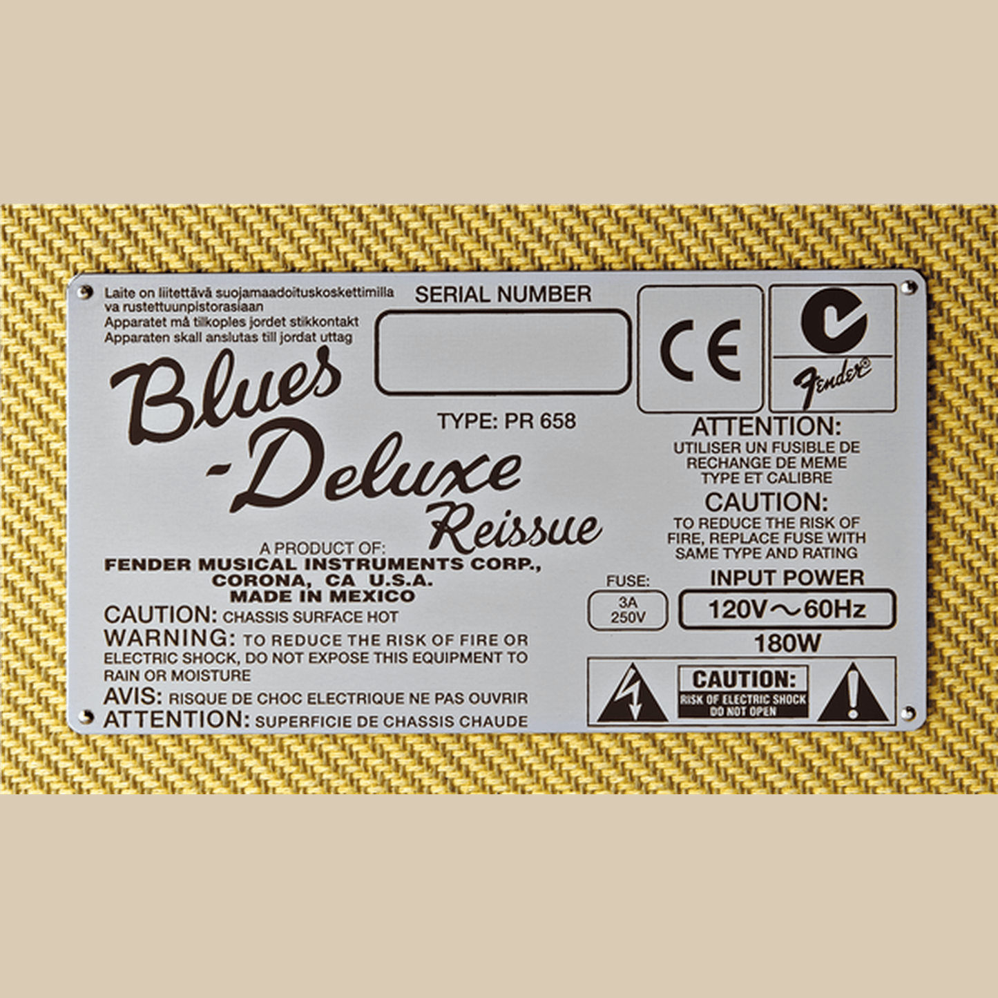 Fender Blues Deluxe Reissue Amplifier from Joondalup Music Centre 2