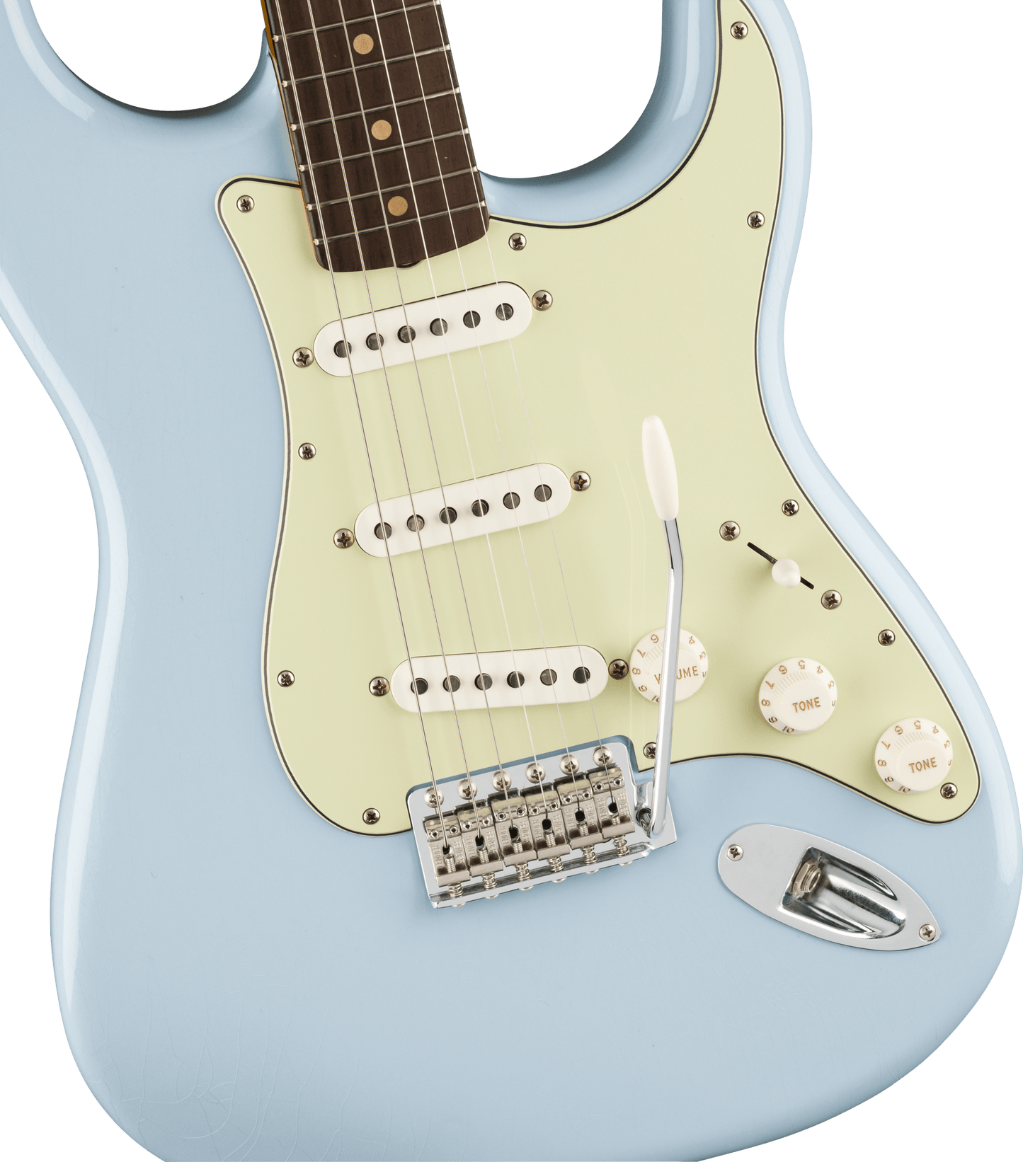 Fender Limited Edition Vintera II Road Worn '60s Stratocaster - Sonic Blue from Joondalup Music Centre 3