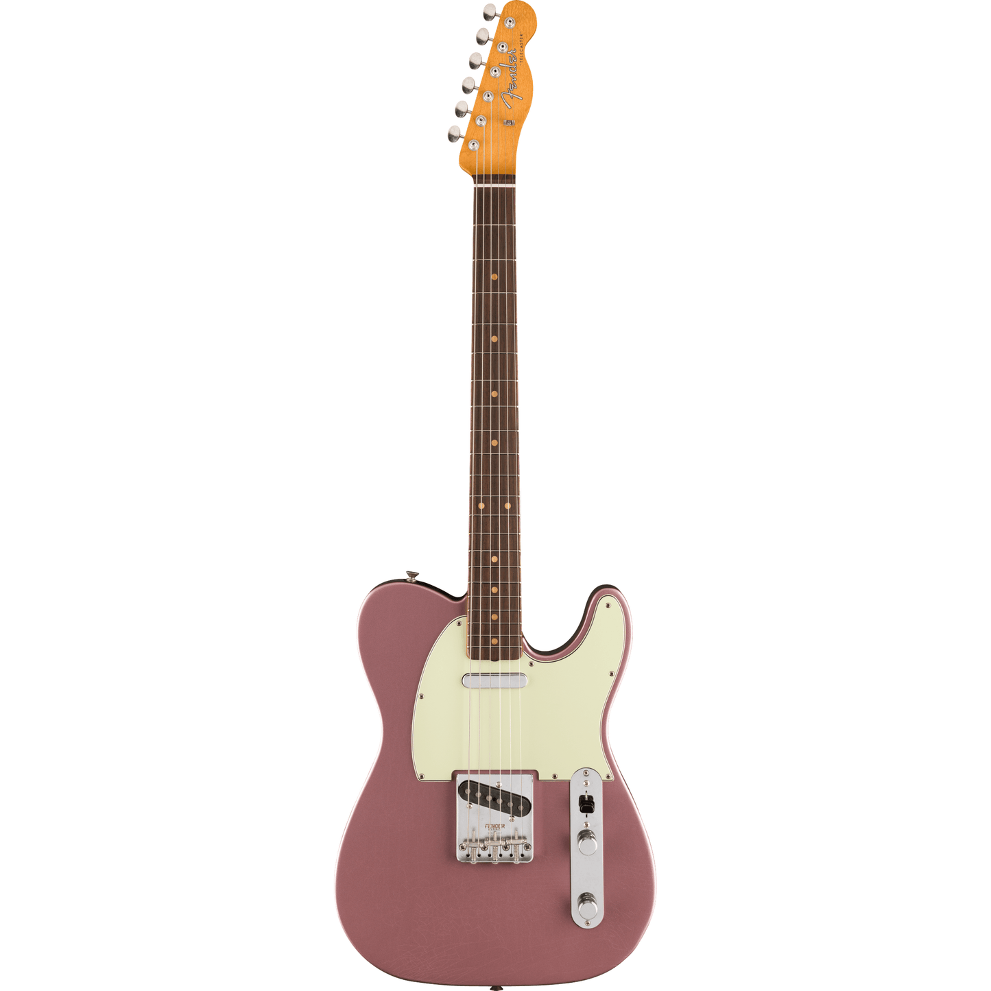 Fender Limited Edition Vintera II Road Worn '60s Telecaster - Burgundy Mist Metallic from Joondalup Music Centre