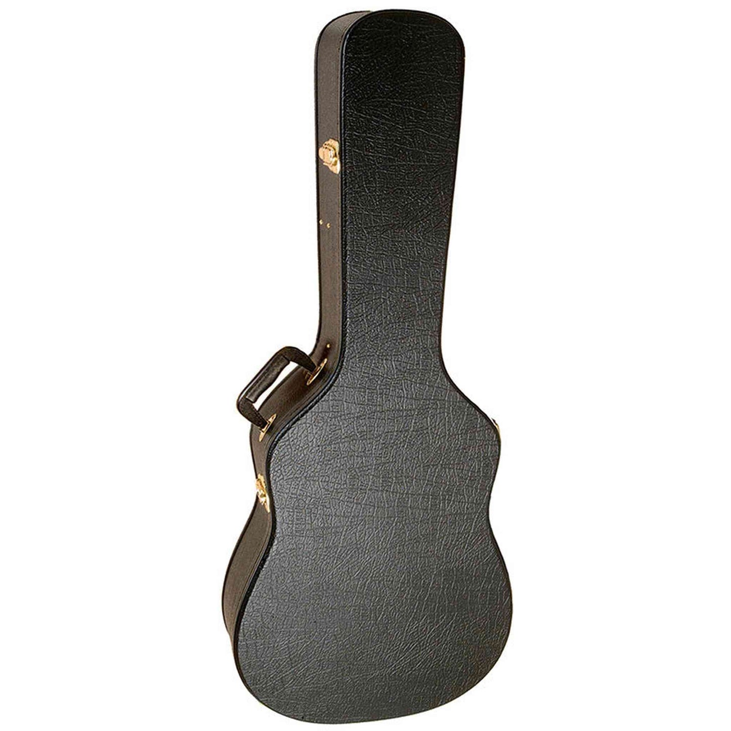 On Stage Hardshell Acoustic Guitar Case - Black-BAG/ CASE-Joondalup Music Centre