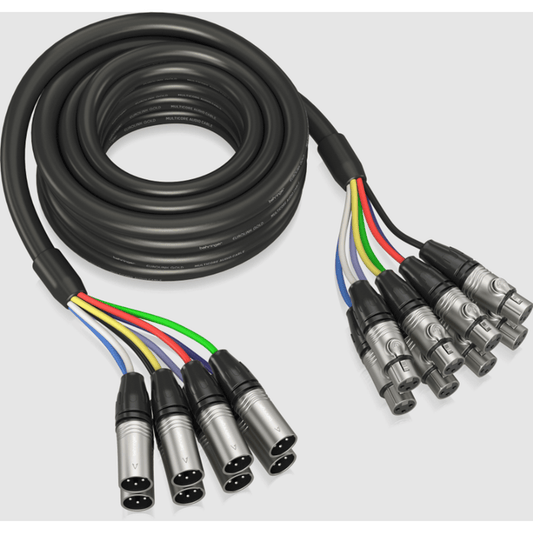 Behringer GMX500 5 Metre 8-Way XLR Multicore Cable - Joondalup Music Centre