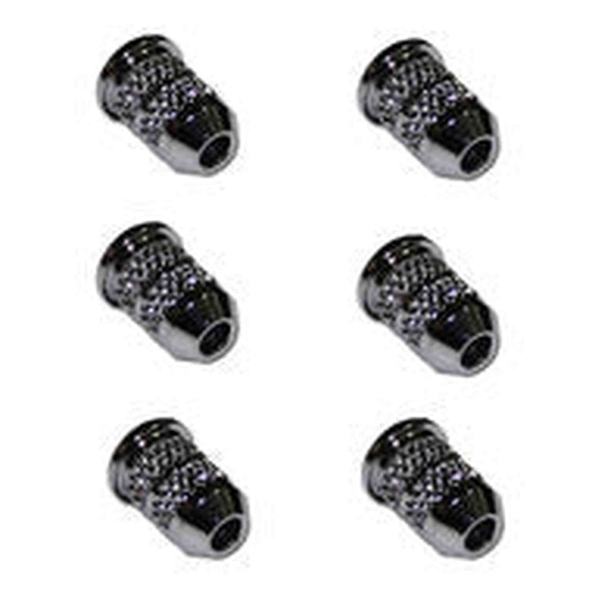 GT Electric Guitar String Ferrules in Chrome Finish (Pk-6)