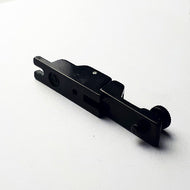 GT Floyd Rose Style Double Lock Electric Guitar Bridge Saddles in Black Finish (Pk-6)