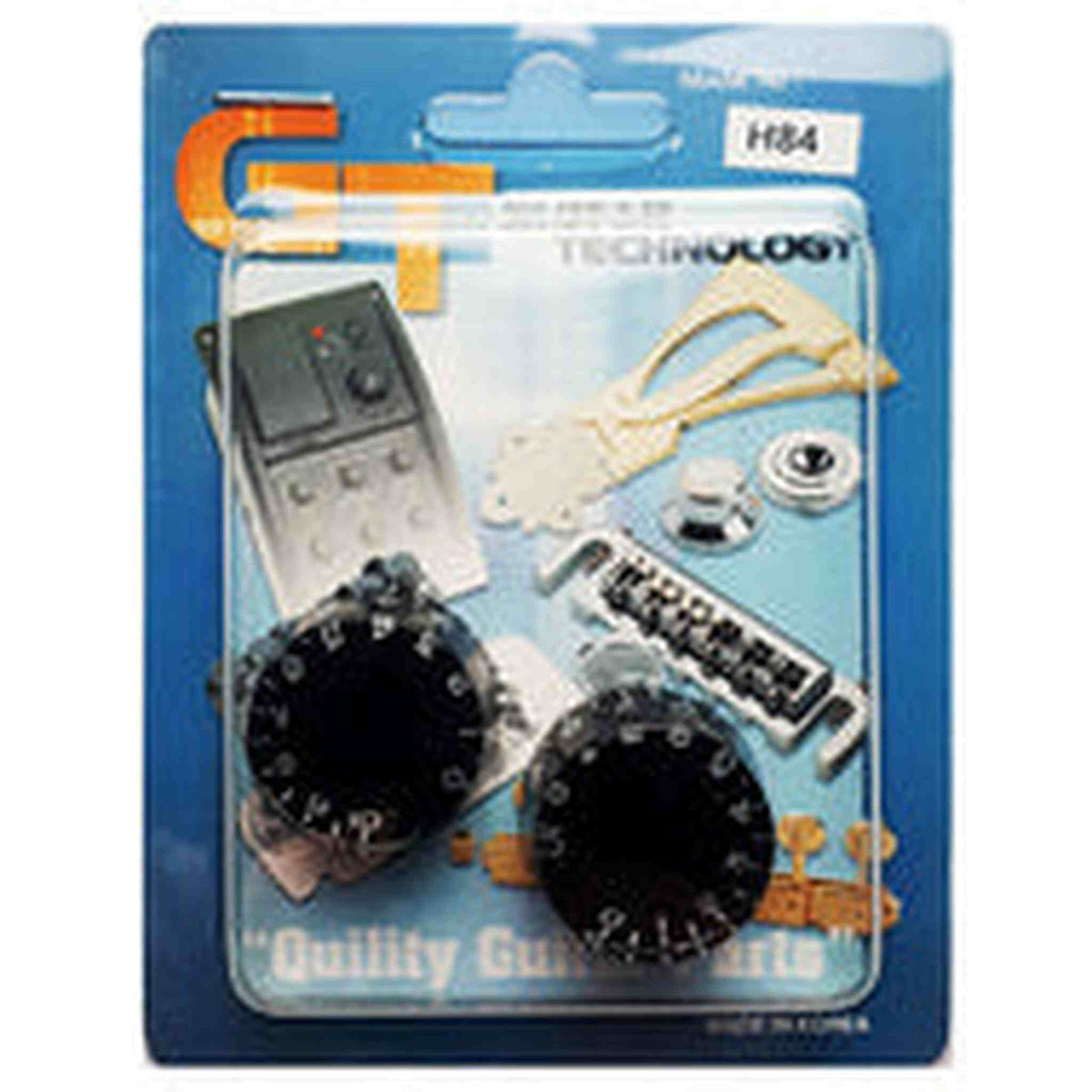 GT Acrylic Speed Knobs in Black (Pk-2)