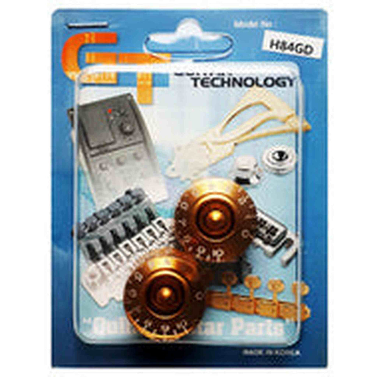 GT Acrylic Speed Knobs in Gold (Pk-2)