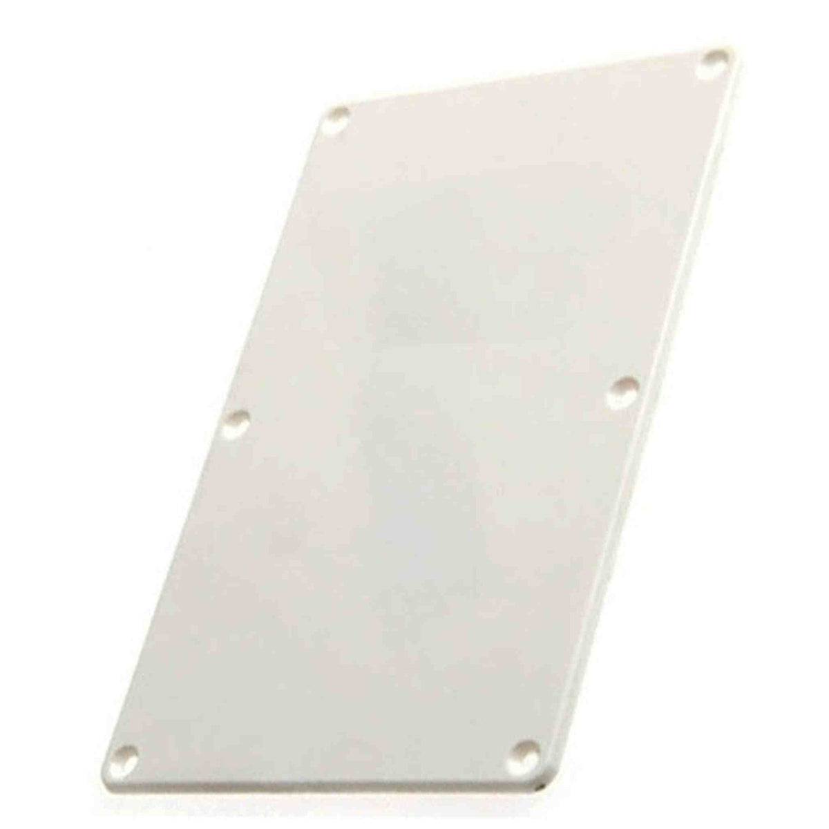 GT ABS Tremolo Spring Cover Back Plate in White (Pk-1)