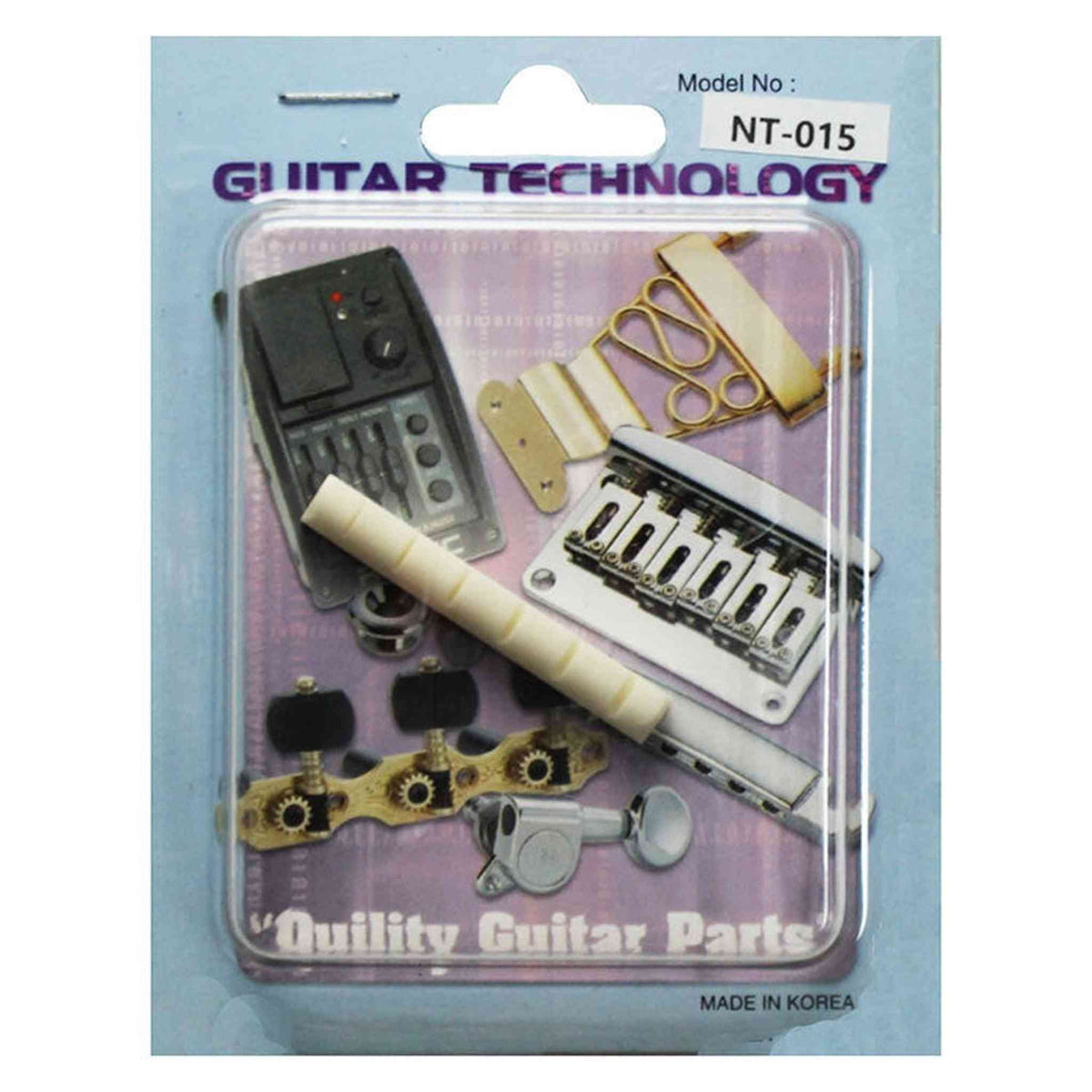 GT Acoustic Guitar Bone Fingerboard Nut in White - 43mm x 6mm (Pk-1)