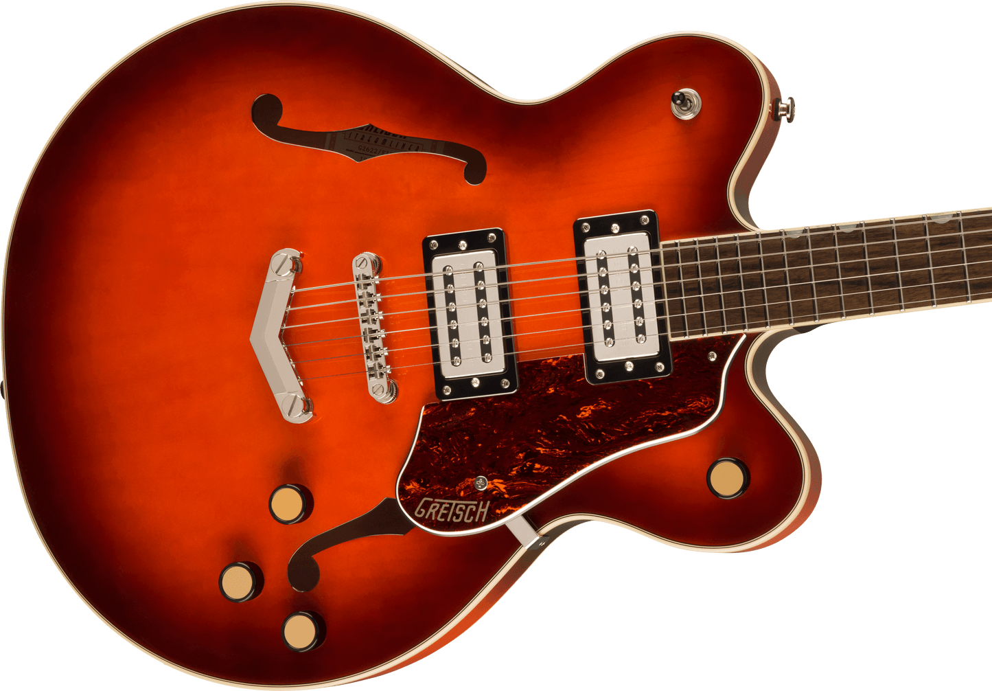 Gretsch G2622 Streamliner Center Block Double-Cut - Fireburst from Joondalup Music Centre 4