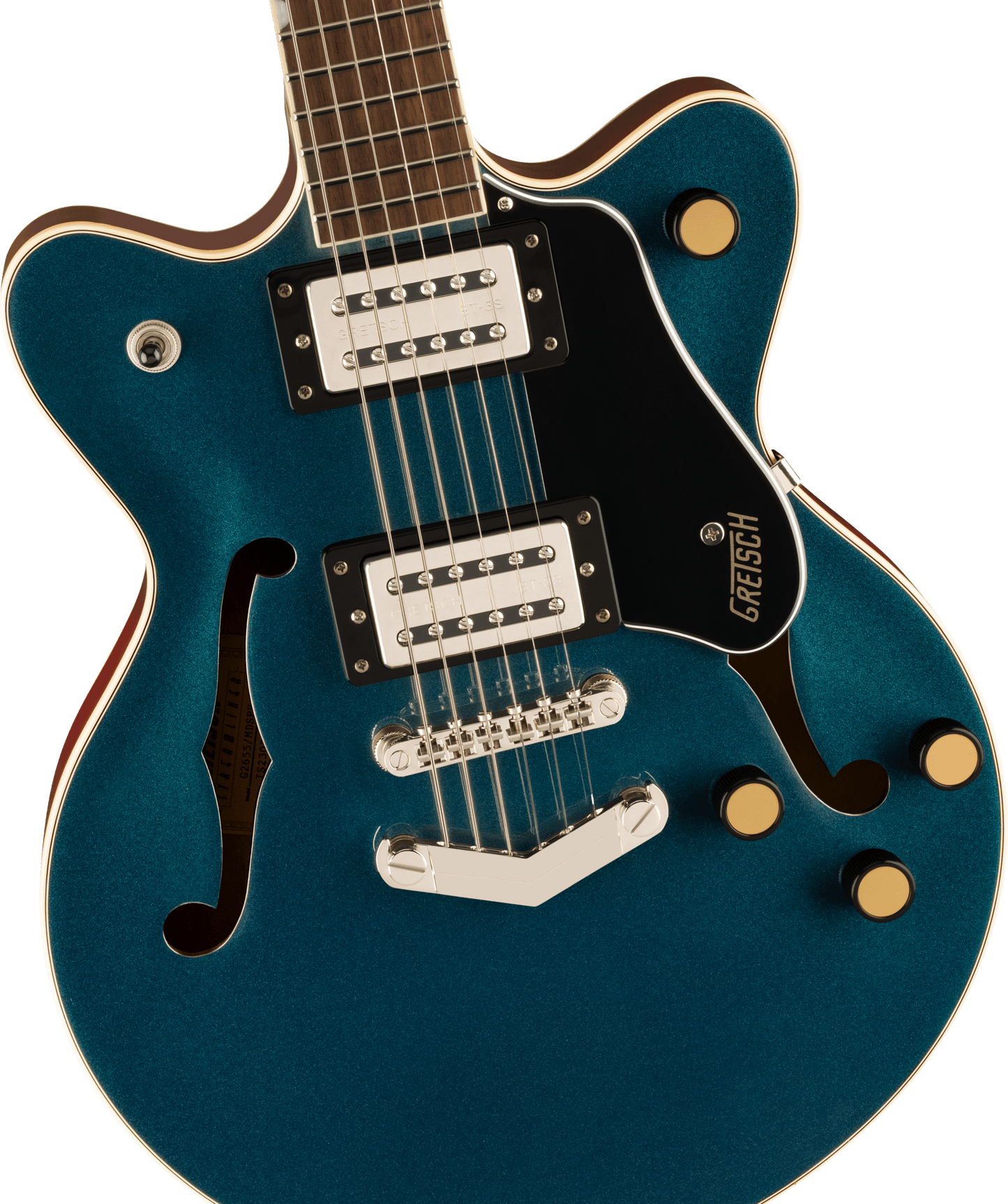 Gretsch G2655 Streamliner Center Block Jr. Double-Cut - Midnight Sapphire from Joondalup Music Centre 3