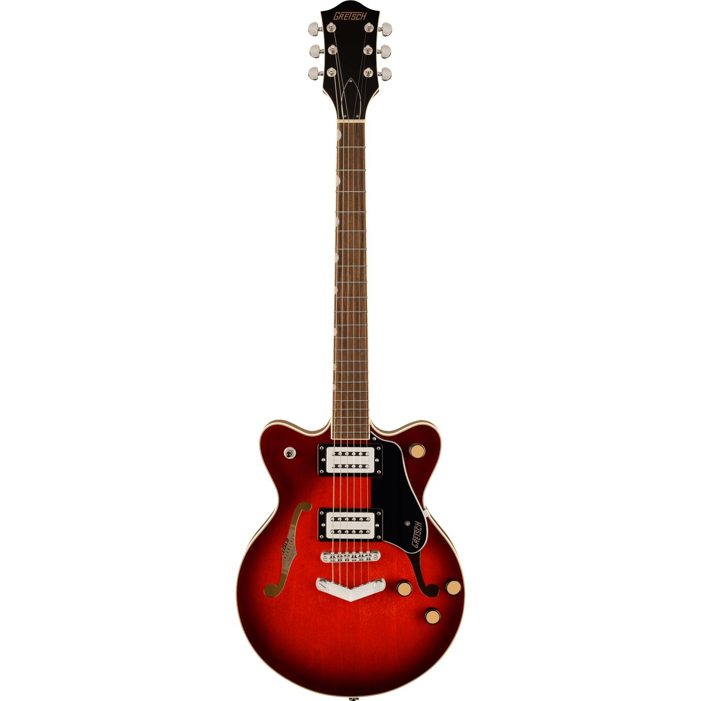 Gretsch G2655 Streamliner Center Block Jr Double-Cut - Claret Burst from Joondalup Music Centre