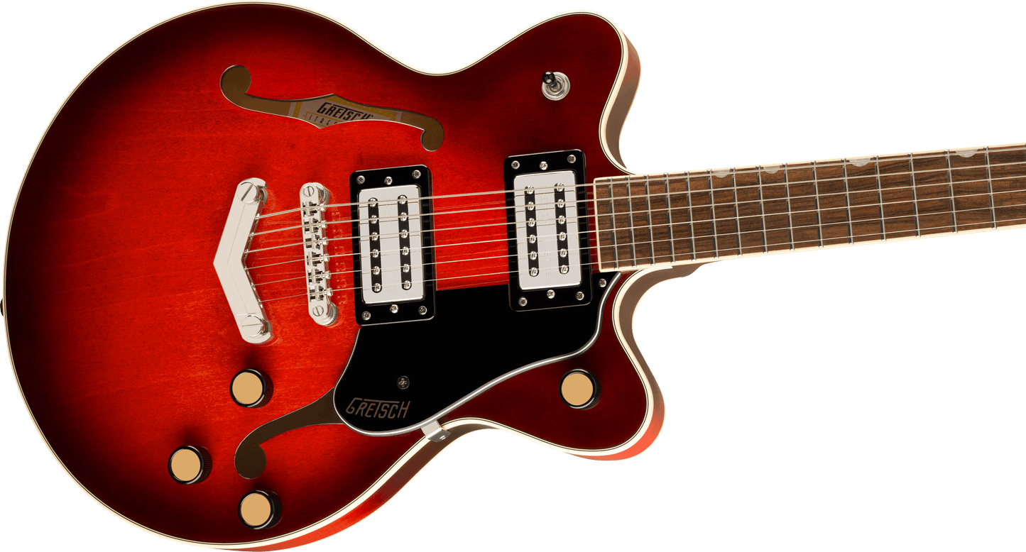 Gretsch G2655 Streamliner Center Block Jr Double-Cut - Claret Burst from Joondalup Music Centre 4