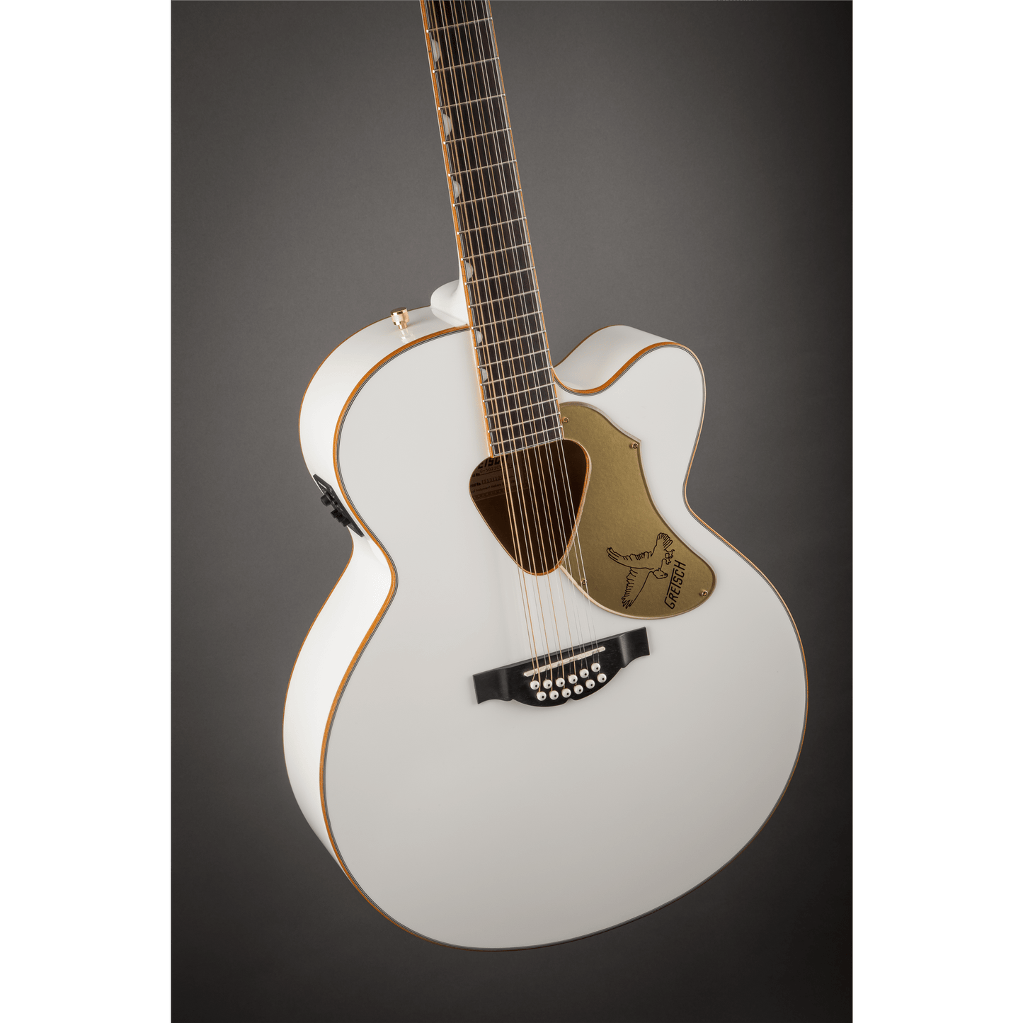 Gretsch G5022CWFE-12 Rancher Falcon Jumbo 12-String Acoustic Guitar - White from Joondalup Music Centre 6