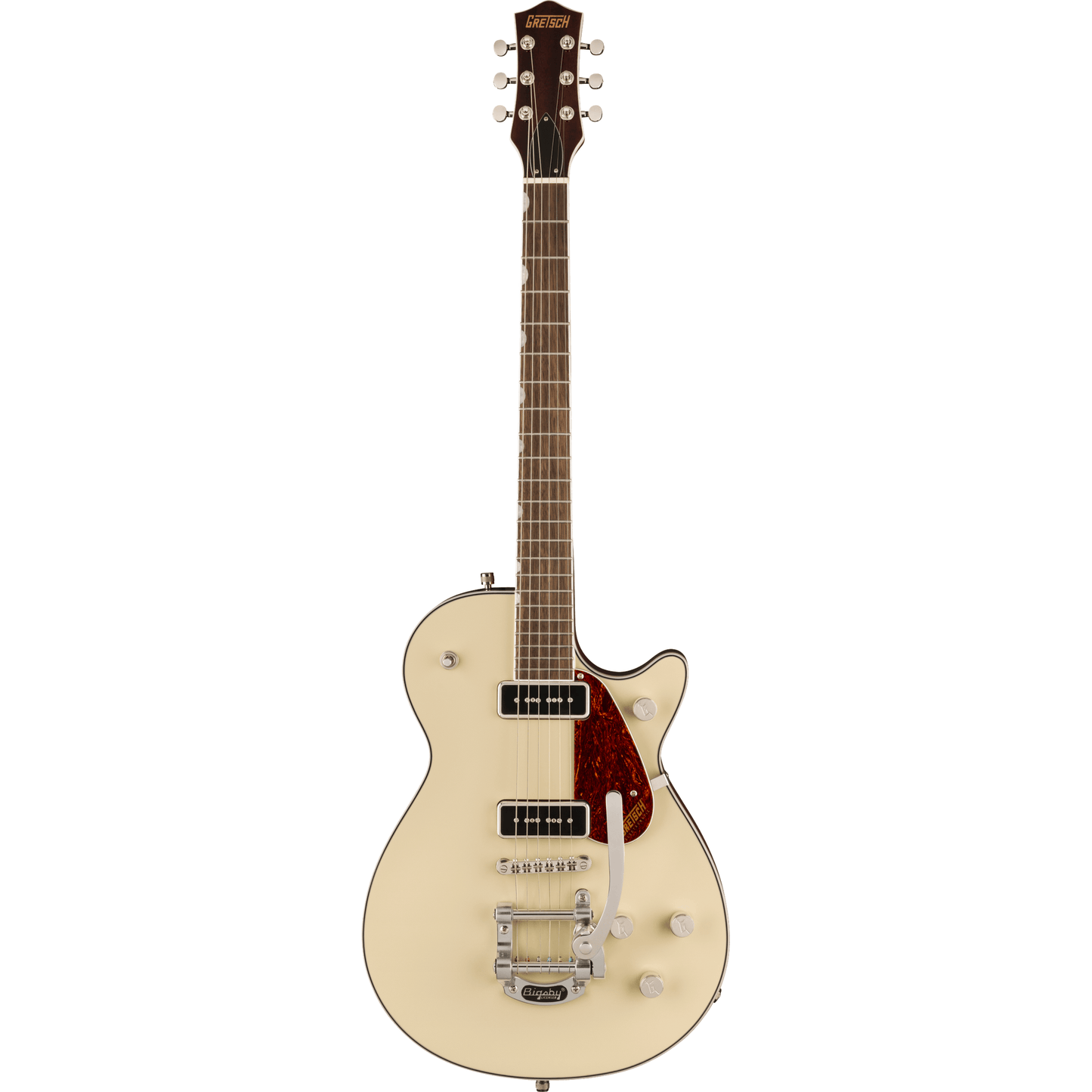 Gretsch G5210T-P90 Electromatic Jet Two 90 Single-Cut with Bigsby - Vintage White from Joondalup Music Centre