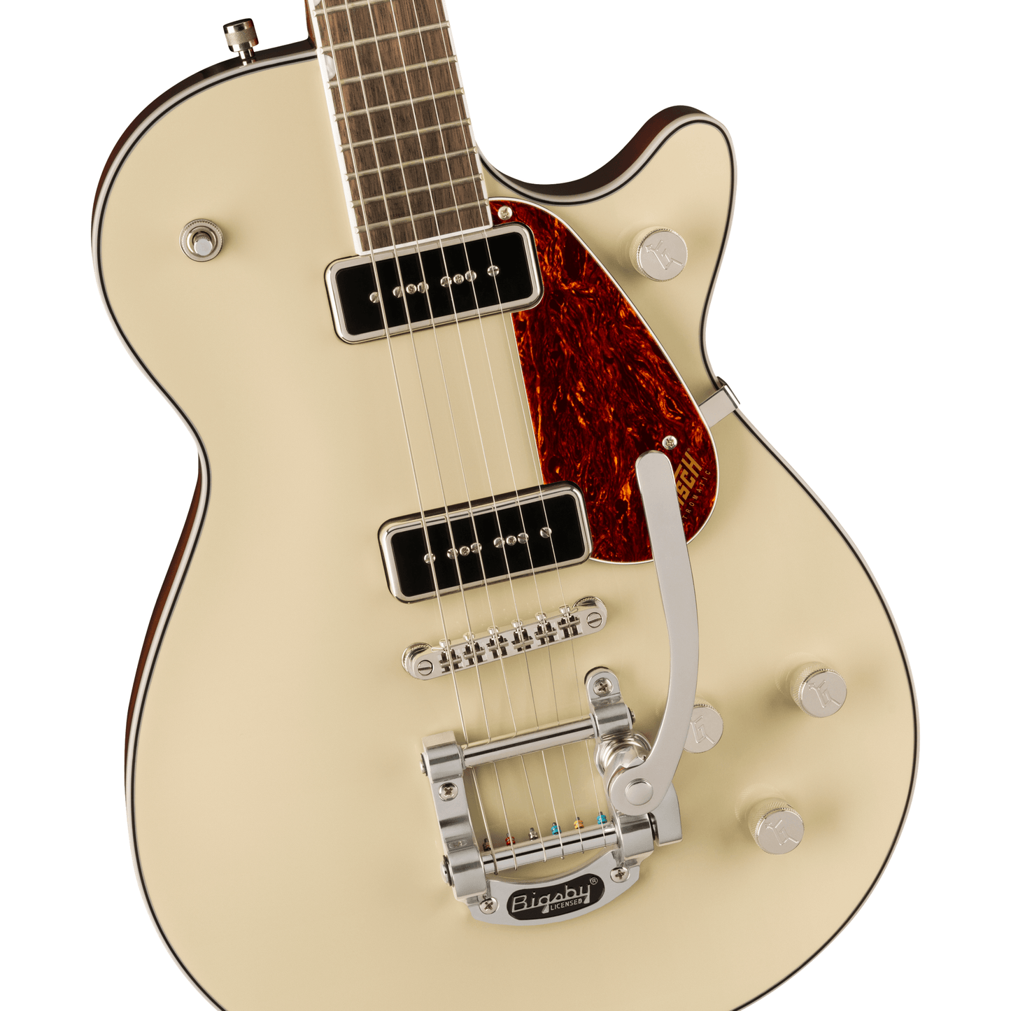 Gretsch G5210T-P90 Electromatic Jet Two 90 Single-Cut with Bigsby - Vintage White from Joondalup Music Centre 3