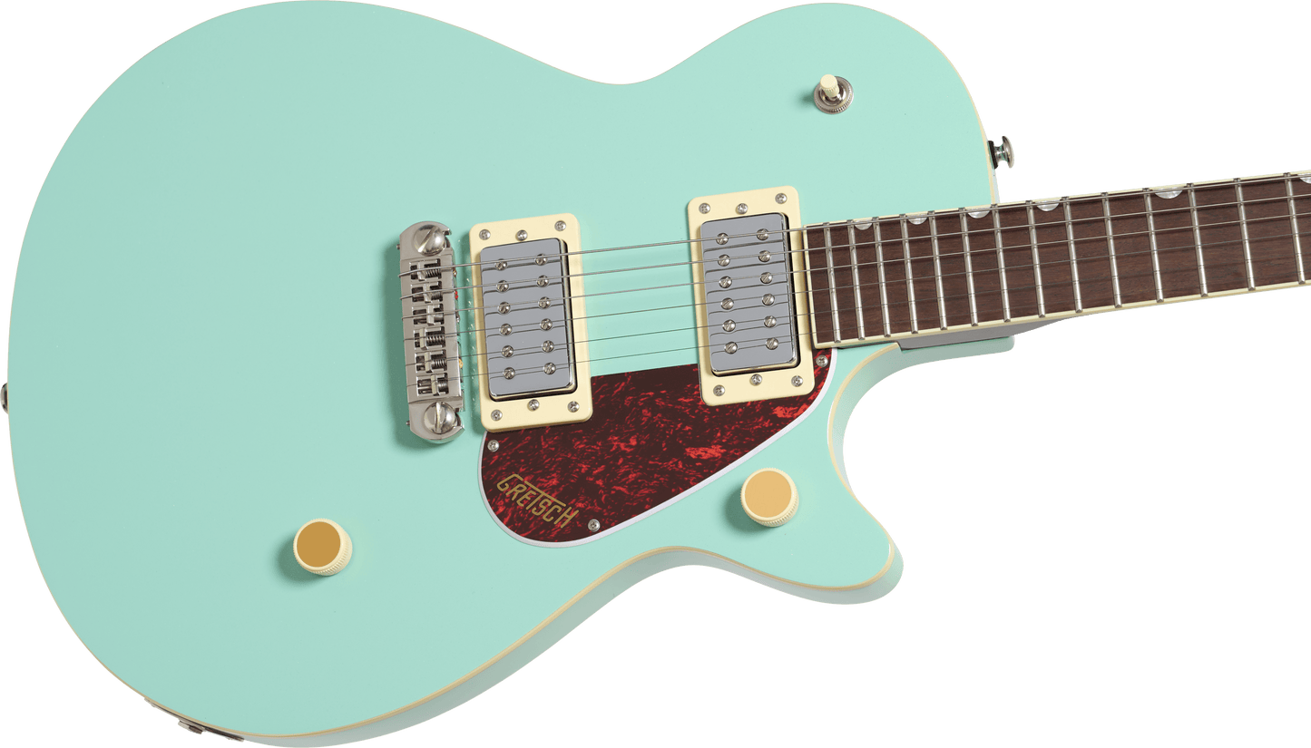 Gretsch Streamliner Jet Club Single-Cut - Mint Metallic from Joondalup Music Centre 4
