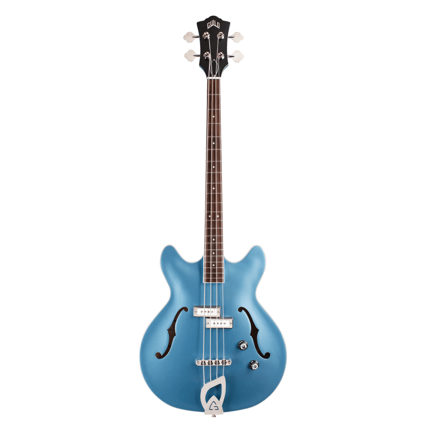 Guild Starfire 1 Short Scale Bass Guitar - Pelham Blue