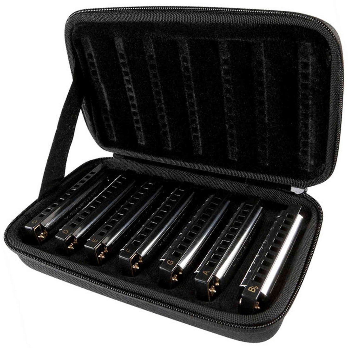 Hohner 7-Pce Bluesband Harmonica Set - Keys A, Bb, C, D, E, F, G from Joondalup Music Centre 2