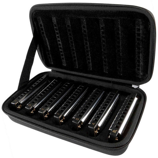 Hohner 7-Pce Bluesband Harmonica Set - Keys A, Bb, C, D, E, F, G from Joondalup Music Centre 2