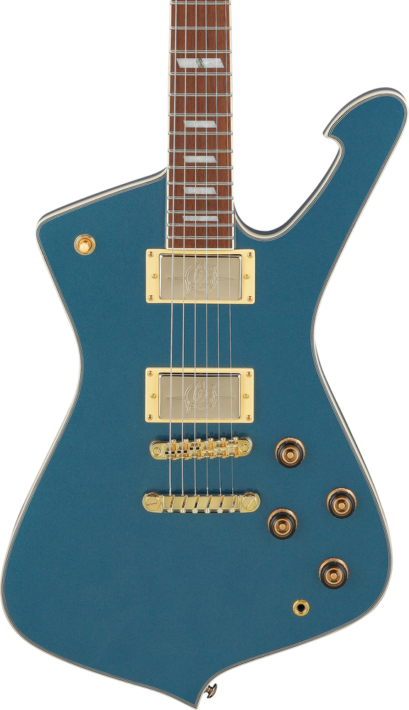 Ibanez IC420 ABM Iceman Electric Guitar -Antique Blue Metallic - Joondalup Music Centre