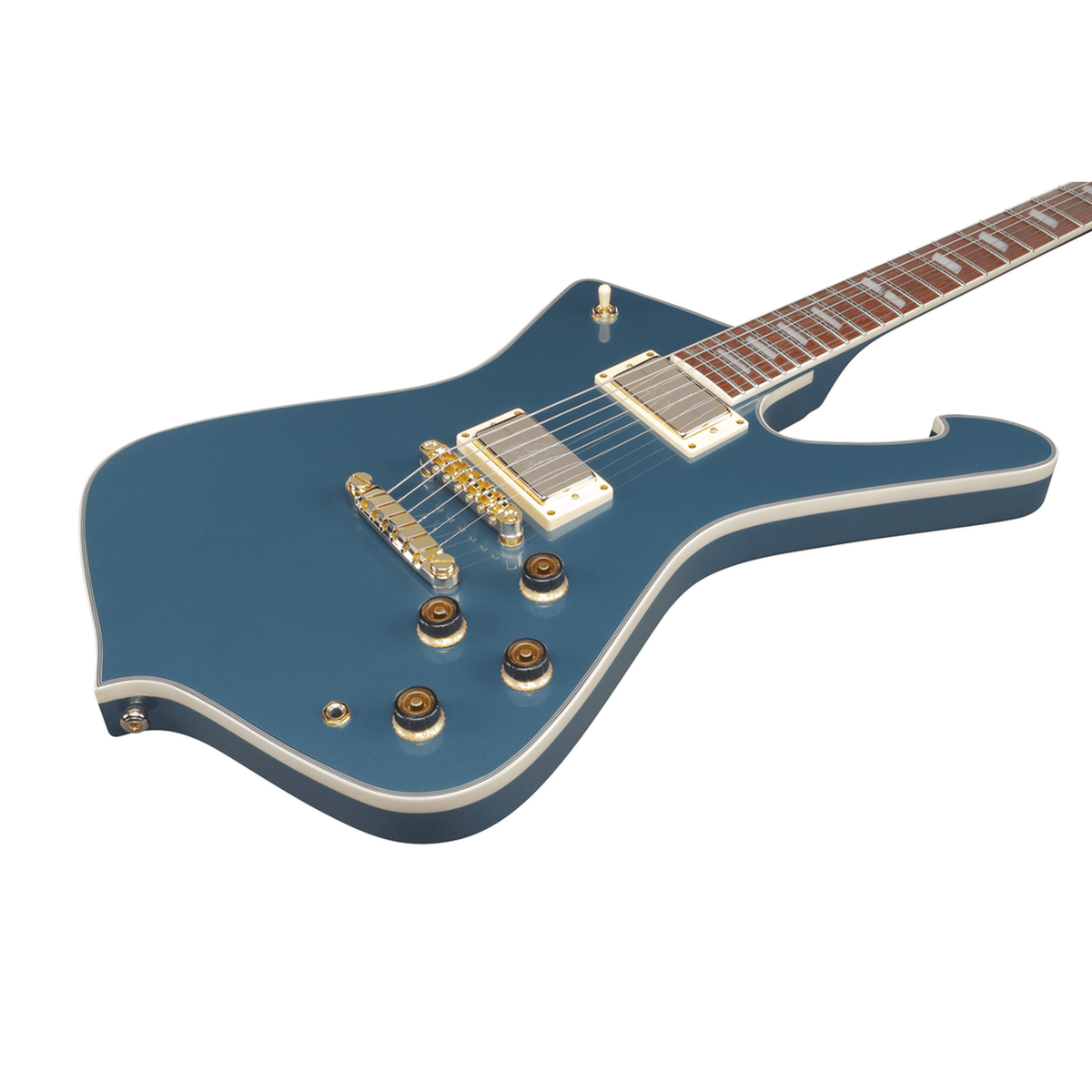 Ibanez IC420 ABM Iceman Electric Guitar -Antique Blue Metallic 5