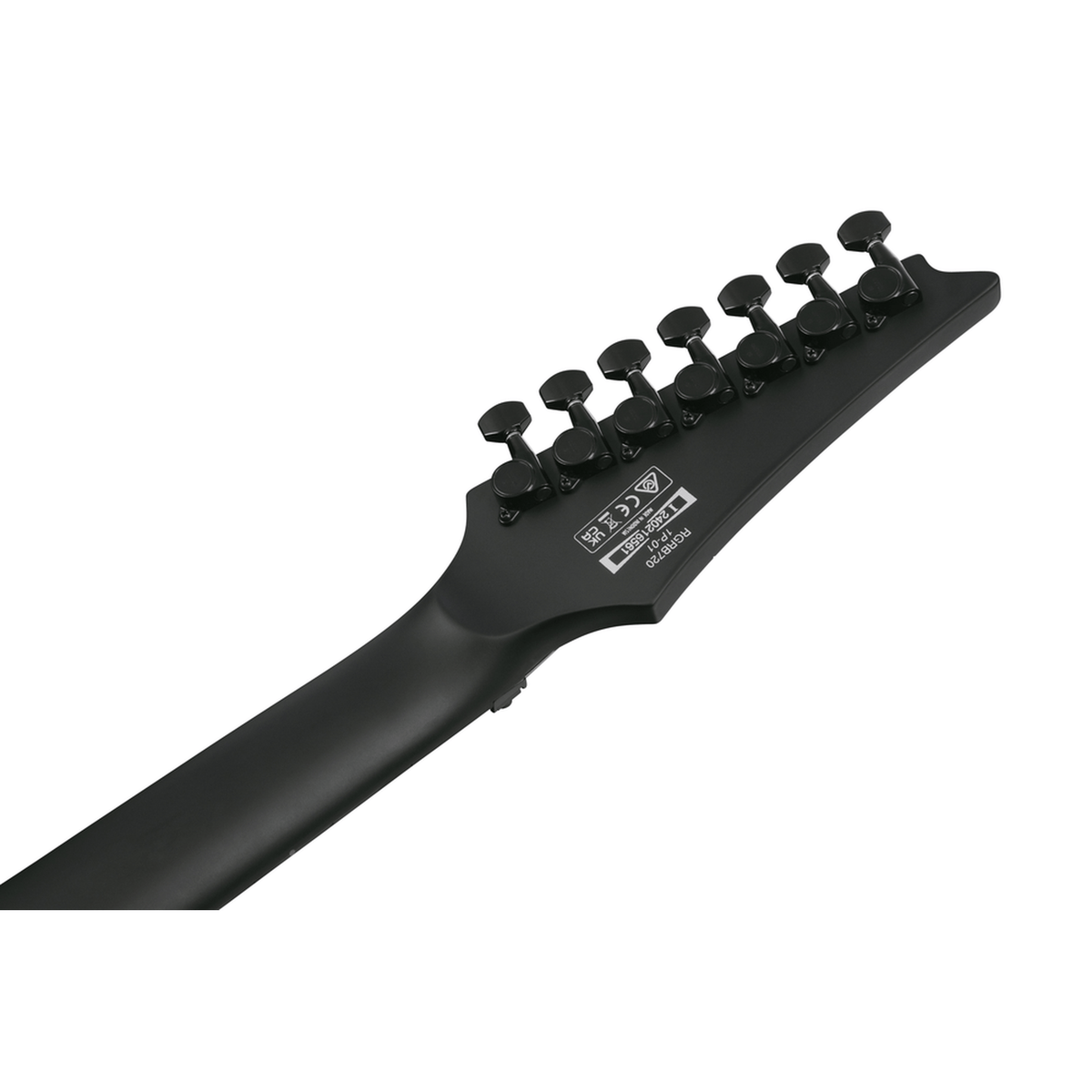 Ibanez RGRB720 BKF 7 String Electric Guitar - Black Flat From Joondalup Music Centre 5