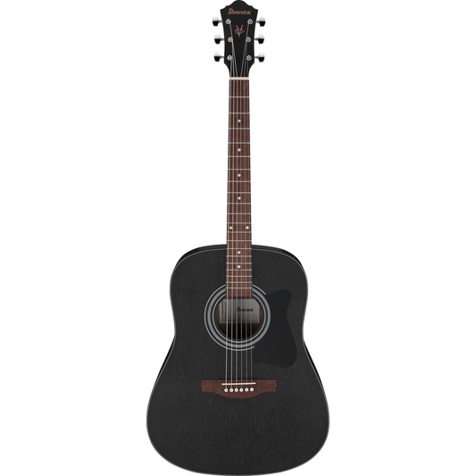 Ibanez V54NJPWK Acoustic Guitar - Weathered Black From Joondalup Music Centre
