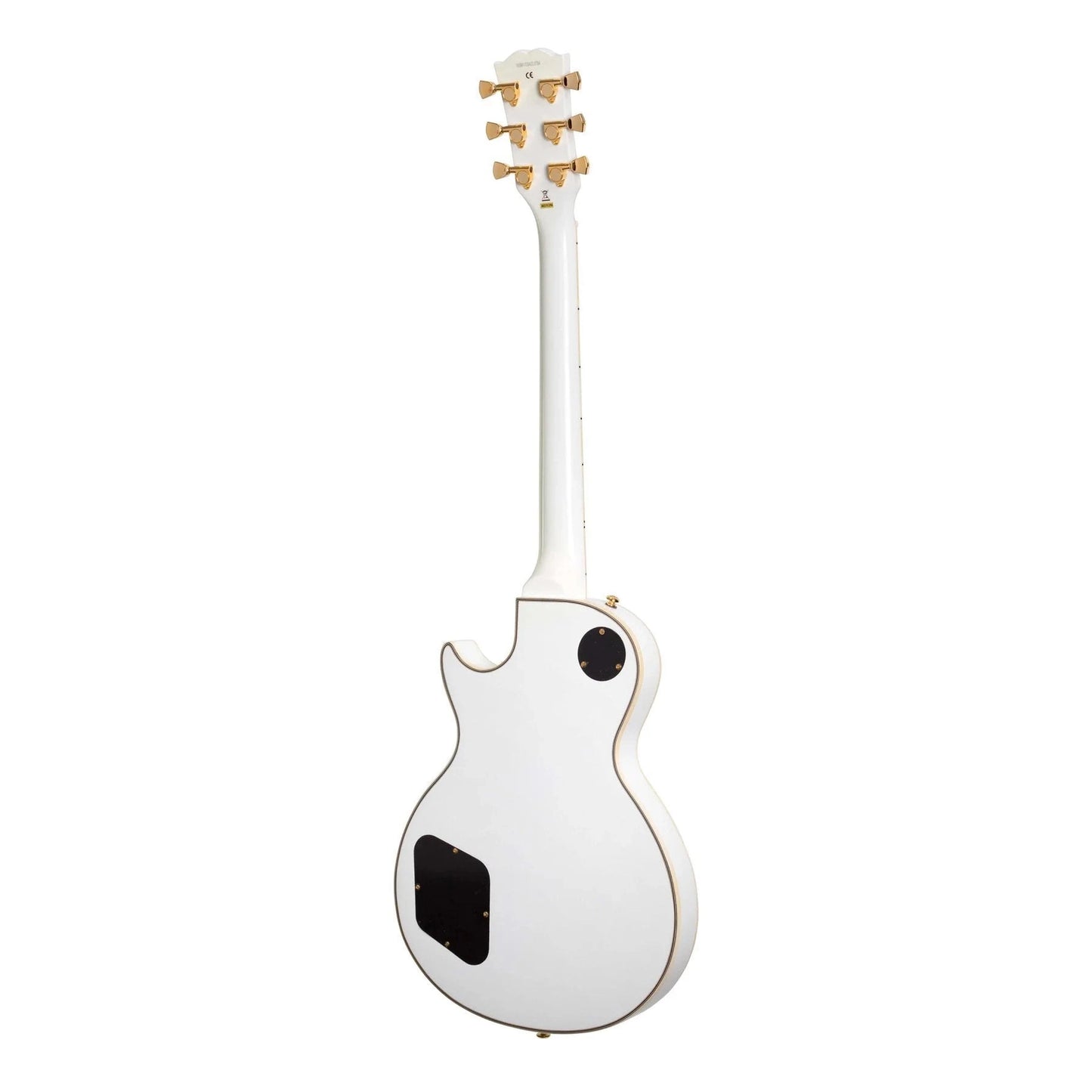 J&D Luthiers LP Custom-Style Electric Guitar - White-ELECTRIC GUITAR-Joondalup Music Centre