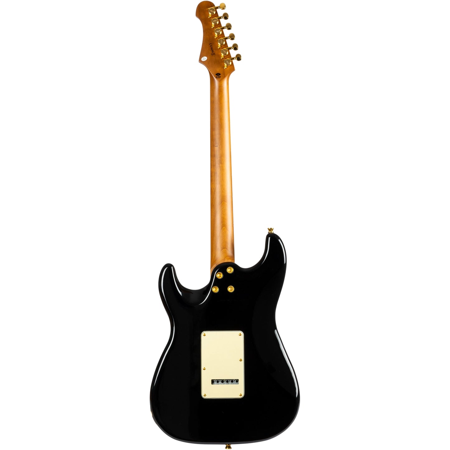 JET JS-480-BK-G Electric Guitar - Black - Gold Hardware from Joondalup Music Centre 2