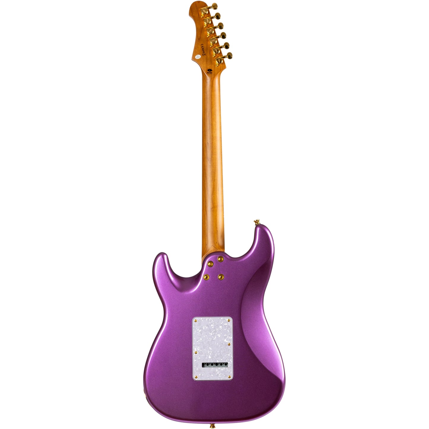 JET JS-480-VI-G Electric Guitar - Violet - Gold Hardware from Joondalup Music Centre 2