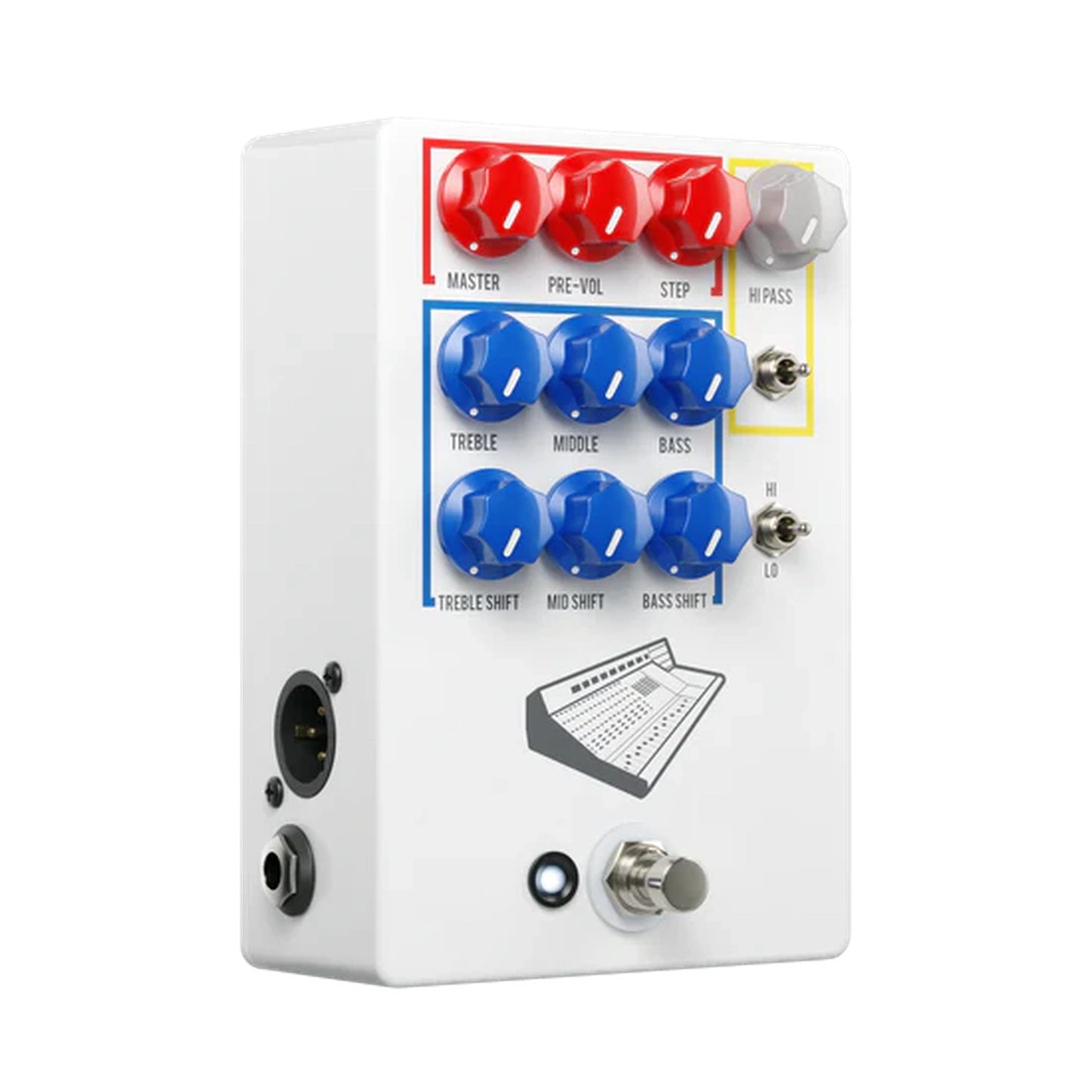 JHS Colour Box V2 Preamp/EQ/Overdrive/Distortion/Fuzz Effects Pedal
