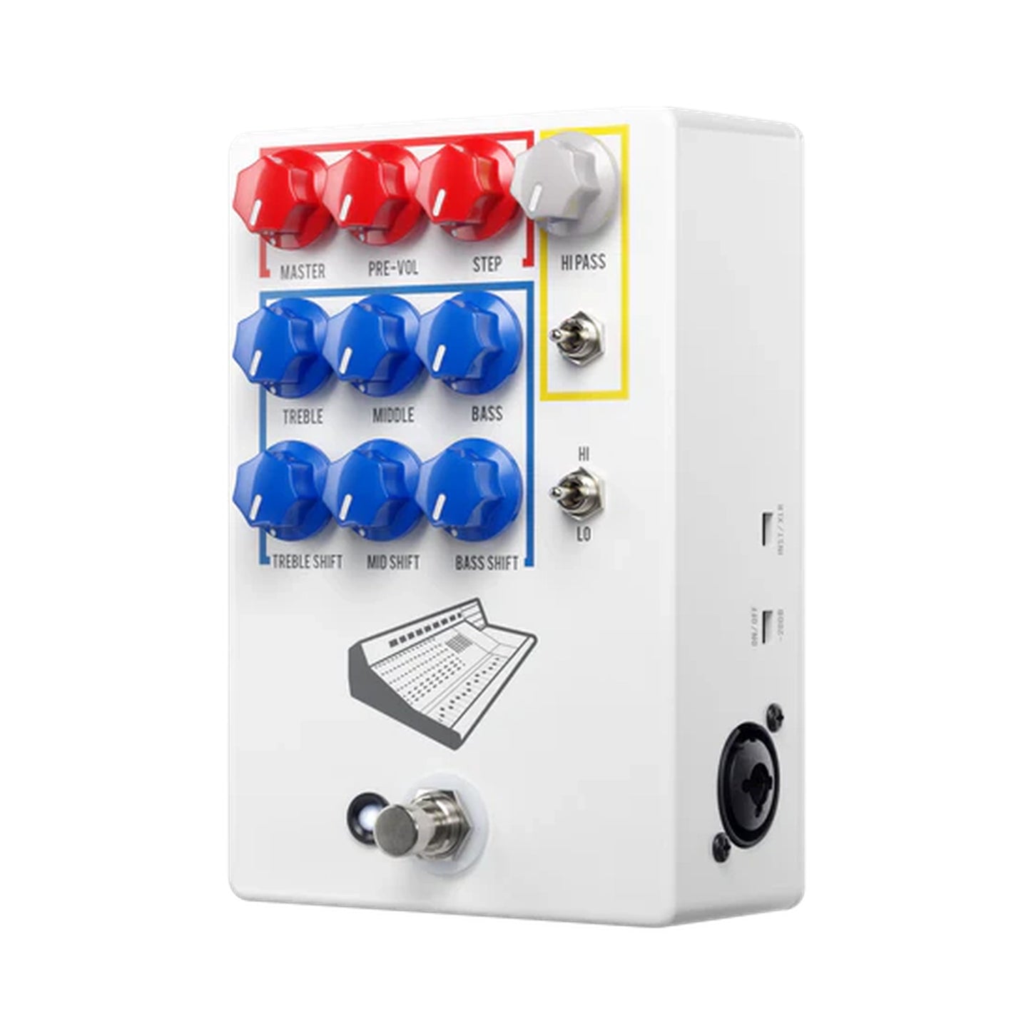 JHS Colour Box V2 Preamp/EQ/Overdrive/Distortion/Fuzz Effects Pedal