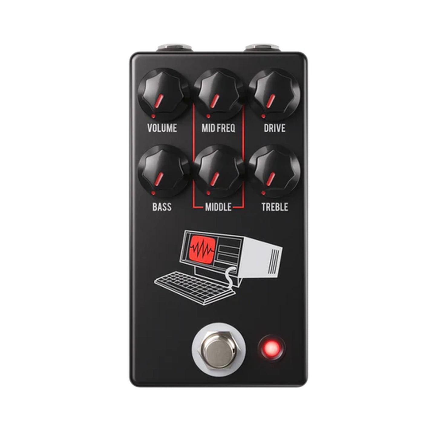JHS Hard Drive Distortion Effects Pedal - Black