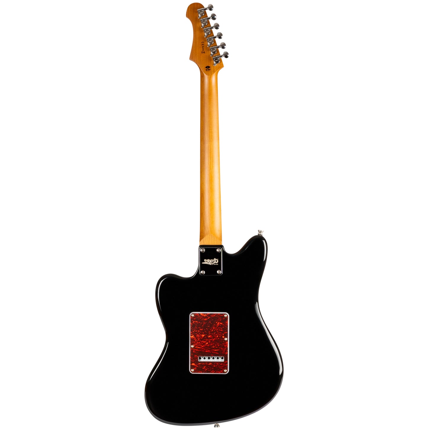 JET JJ-300 P90 Electric Guitar - Black