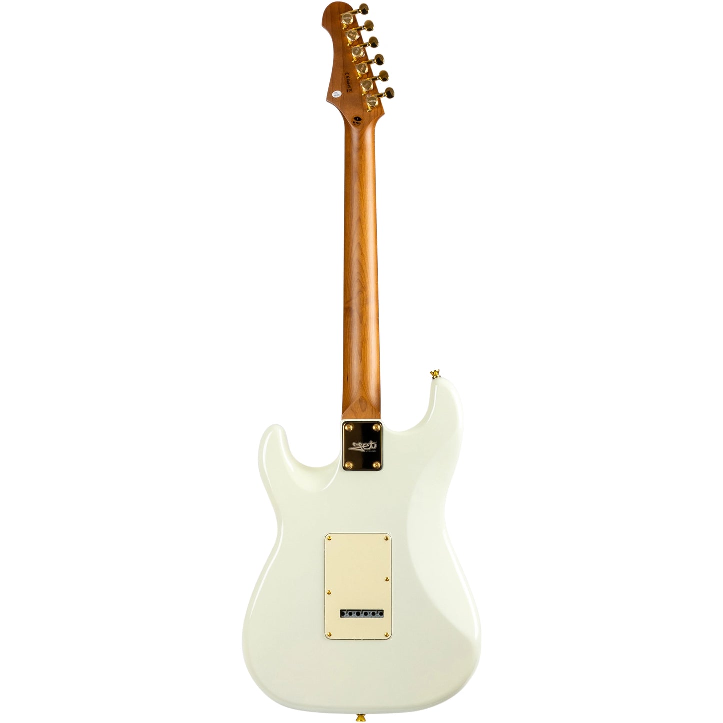JET JS-380-OW-G Electric Guitar - Olympic White - Gold Hardware