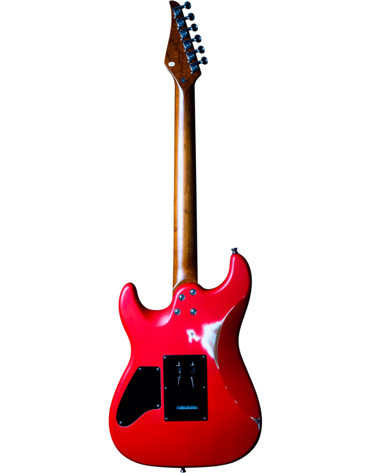 Jet JS-850 FR Relic Electric Guitar HS Roasted MN - Red