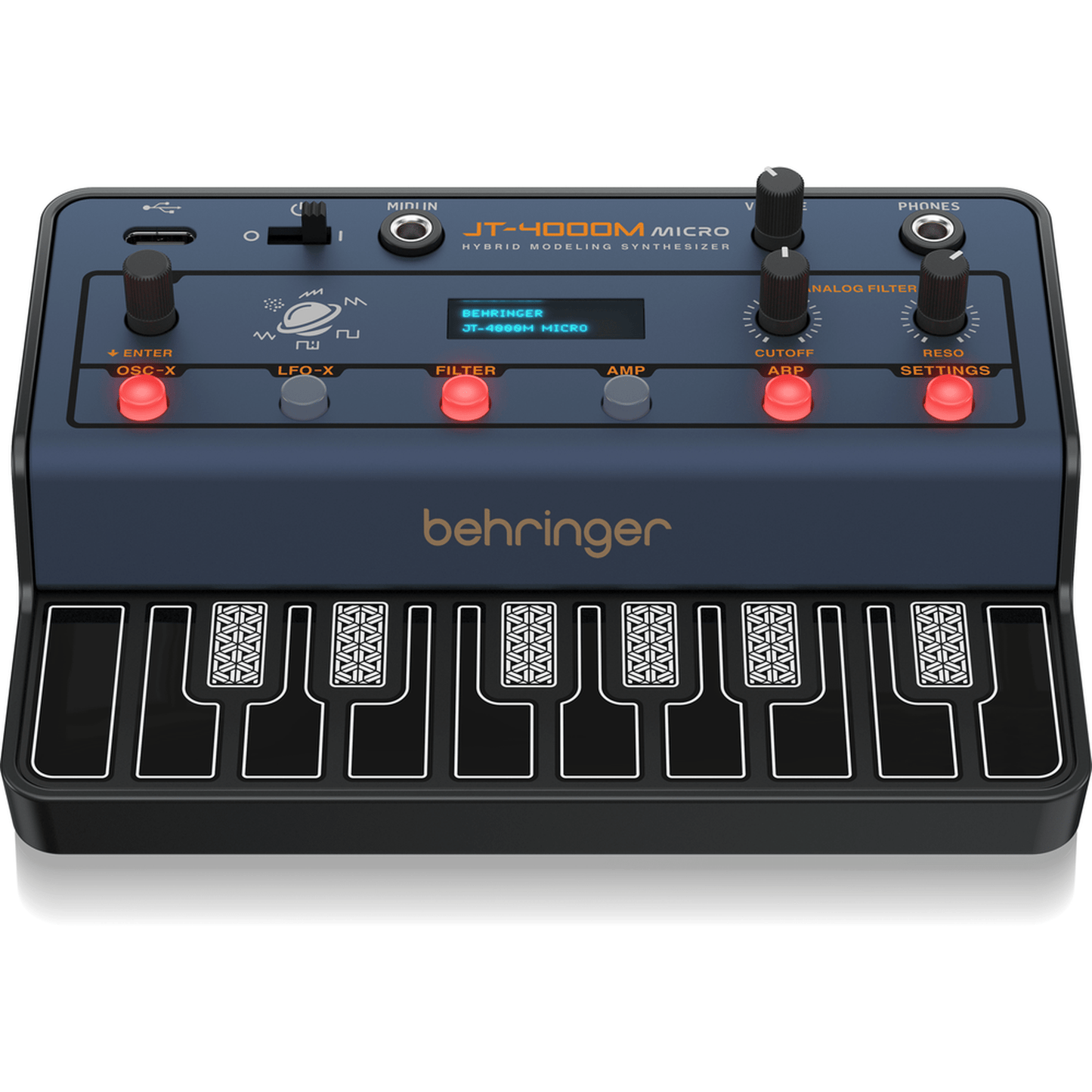 Behringer JT-4000M Micro 4-Voice Hybrid Synth-SYNTHERSIZERS-Joondalup Music Centre