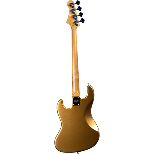 JET JJB-300-GD-R Electric Bass Guitar - Gold